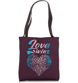 Love wins, heart in transgender colors, LGBT Pride Tote Bag $11.27 Totes