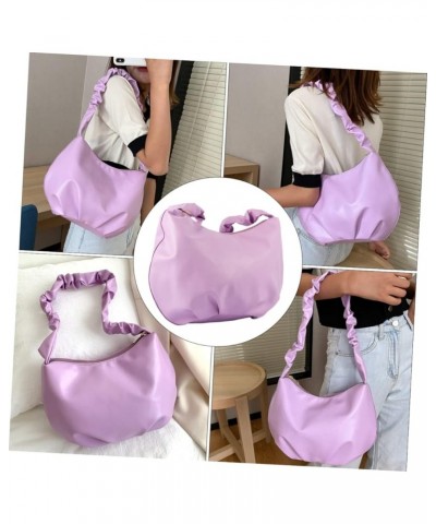 Bag Clutch Purses for Women Casual Handbags for Women Shoulder Bags Clutch Purses for Women Wedding Purple $8.53 Clutches