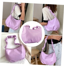 Bag Clutch Purses for Women Casual Handbags for Women Shoulder Bags Clutch Purses for Women Wedding Purple $8.53 Clutches