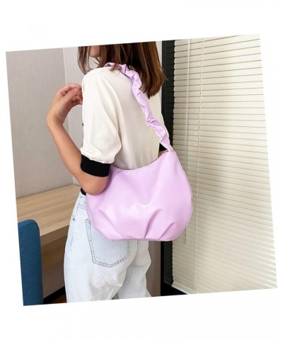 Bag Clutch Purses for Women Casual Handbags for Women Shoulder Bags Clutch Purses for Women Wedding Purple $8.53 Clutches