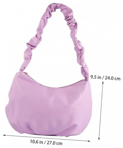 Bag Clutch Purses for Women Casual Handbags for Women Shoulder Bags Clutch Purses for Women Wedding Purple $8.53 Clutches