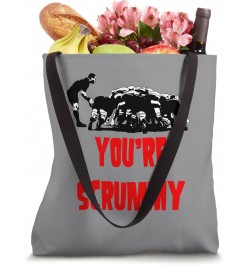 You Are Scrummy Funny Rugby Valentine Tote Bag $12.92 Totes