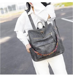 Fashion Women Backpack Quality Leather Backpack Shoulder Bags Fashion Bags For women Womens (Color : Off White, Size : 14 * 1...