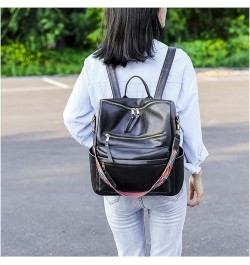 Fashion Women Backpack Quality Leather Backpack Shoulder Bags Fashion Bags For women Womens (Color : Off White, Size : 14 * 1...