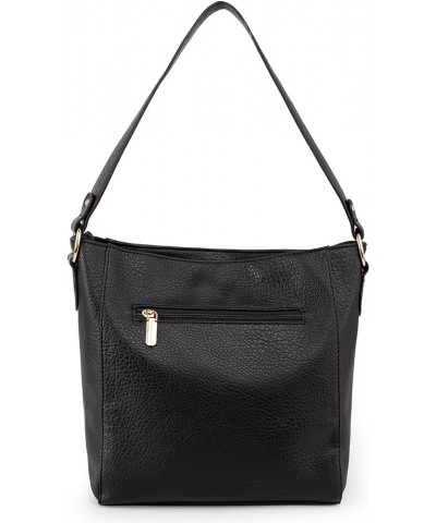 Purses for Women Shoulder Purses and Handbags Hobo Bags for Women D Crocodile Black With Strap $12.99 Hobo Bags