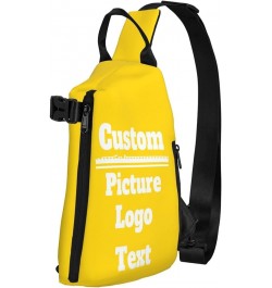 Sling Bags Customized Crossbody Chest Bag Your Own Add Your Design Sport Shoulder Crossbody Bag Customized Gifts Customized G...