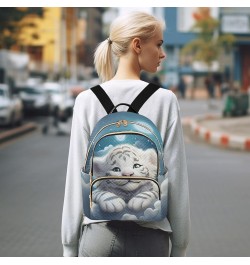 White Tiger Baby Fashion Travel Backpack for Women Multi Pockets Lightweight Purse for Women-S Multicolor Medium $13.33 Backp...