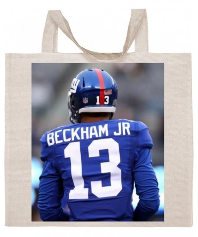 Odell Beckham Jr - Cotton Photo Canvas Grocery Tote Bag IDPP803784 $15.99 Totes