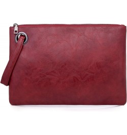 Fashionable PU Clutches for Women Girls Red $19.38 Clutches