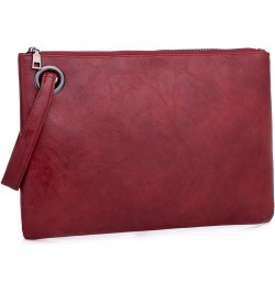 Fashionable PU Clutches for Women Girls Red $19.38 Clutches