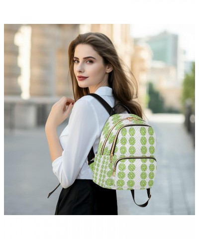 Green Lemon Women Backpack Purse Travel Daypack Shoulder Bag $14.00 Backpacks