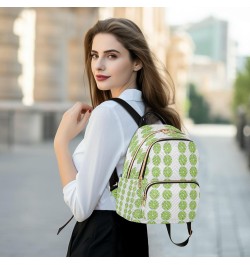 Green Lemon Women Backpack Purse Travel Daypack Shoulder Bag $14.00 Backpacks