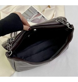 Women Ladies Tote Bag Trendy Vegan Leather Hobo Shoulder Bag Casual Crossbody Bag Purse Khaki $21.83 Totes