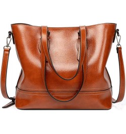 Women Handbags PU Leather Tote Bag for Ladies High Capacity Messenger Bags Crossbody Bags with Shoulder Strap-Khaki Brown $43...