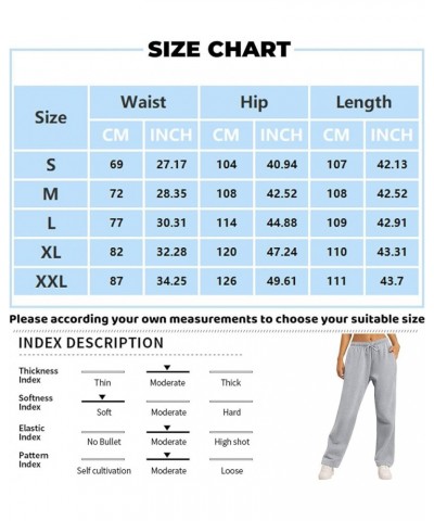 Womens Cargo Sweatpants Casual Baggy Athletic High Waisted Casual Loose Trousers Loose Fit with Pockets Sweat Pants 4-dark Gr...