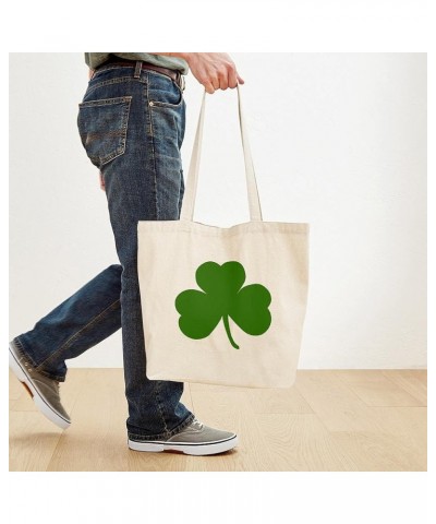 St Patricks Day Irish Shamrock Tote Bag Natural Canvas Tote Bag, Cloth Shopping Bag St Patricks Day Irish Shamrock Tote Bag $...