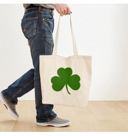 St Patricks Day Irish Shamrock Tote Bag Natural Canvas Tote Bag, Cloth Shopping Bag St Patricks Day Irish Shamrock Tote Bag $...