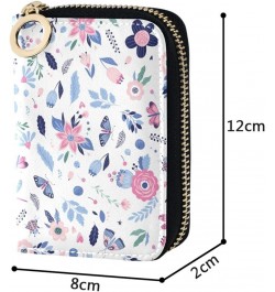 Hibiscus Hawaii Flower RFID Credit Card Holder Leather With Zipper Card Case Wallet for Women Girls Color 326 $10.82 Wallets