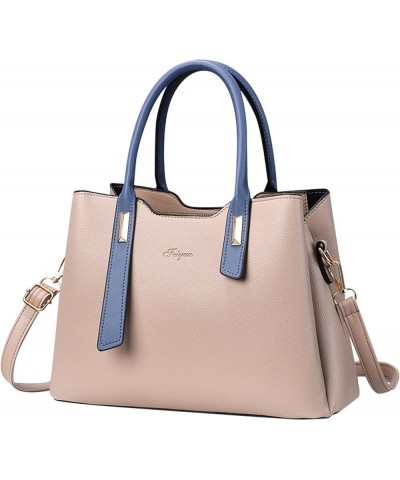 Tote Leather Bag For Women Fashion Handbags Ladies Purse Satchel Shoulder Bags Large Canvas Tote Bag for Women Khaki $24.73 T...