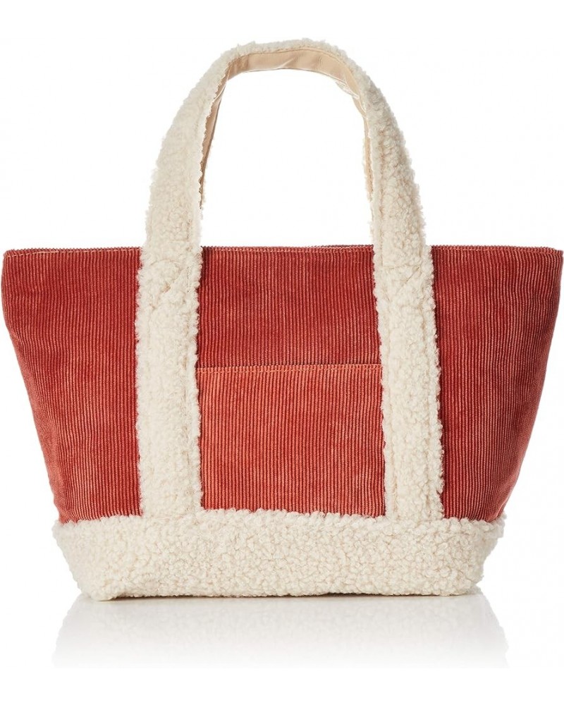 Mixed Tote Bag 20. Apricot X Ivory $15.15 Totes