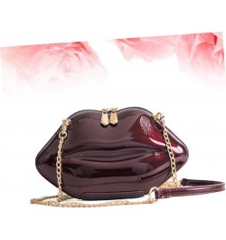 the chain mini lip bag bag Small bag mini crossbody purse South messenger bag chain bags wild mini sling bag girl wallet lips...