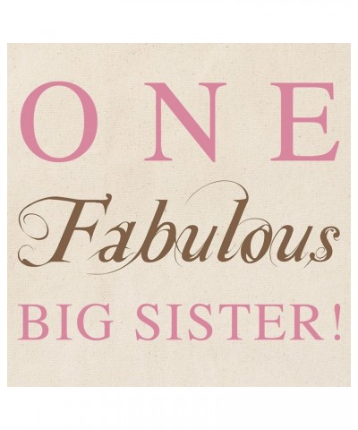 I'm The Big Sister Tote Bag Natural Canvas Tote Bag, Cloth Shopping Bag One Fabulous Big Sister Tote Bag $9.27 Travel Gear