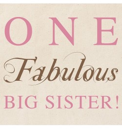 I'm The Big Sister Tote Bag Natural Canvas Tote Bag, Cloth Shopping Bag One Fabulous Big Sister Tote Bag $9.27 Travel Gear