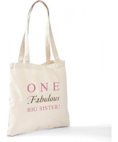 I'm The Big Sister Tote Bag Natural Canvas Tote Bag, Cloth Shopping Bag One Fabulous Big Sister Tote Bag $9.27 Travel Gear