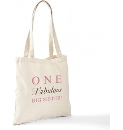 I'm The Big Sister Tote Bag Natural Canvas Tote Bag, Cloth Shopping Bag One Fabulous Big Sister Tote Bag $9.27 Travel Gear