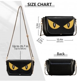 Crossbody Bags for Women Trendy Women's Black Shoulder Bag Small PU Leather Flap Cross Body Bag Handbags Pattern24 $22.13 Cro...