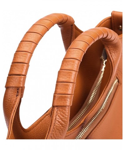 Handbags for Women Genuine Leather Hobo Bag Ladies Purses Crossbody Bags with Tassel B-brown $20.66 Totes