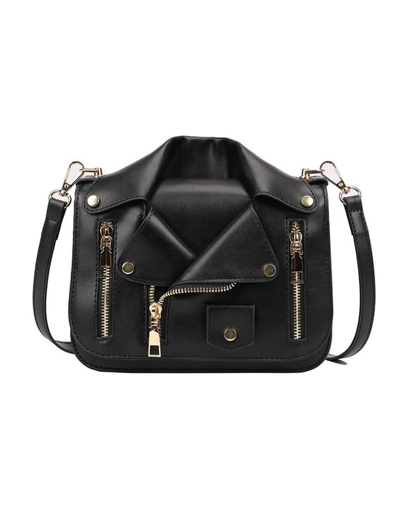 Women's Crossbody Bag for Women Detachable Shoulder Strap Flip Jacket Shoulder Bag Square Large Capacity Clothing Bag Black $...