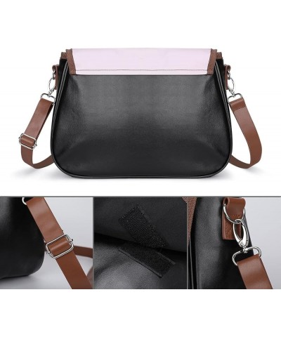 Leather Hobo Bags Women's Crossbody Shoulder Bag Classic City Top Handle Satchels Mysterious Pattern Color3 $25.02 Hobo Bags