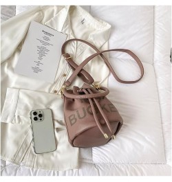 The Bucket Bag for Women, Small Leather Bucket Bag Purses, Crossbody/Handbag/Hobo Bag(7.9 * 7.9 * 8.3in) Purple $11.00 Hobo Bags