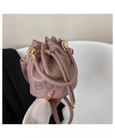 The Bucket Bag for Women, Small Leather Bucket Bag Purses, Crossbody/Handbag/Hobo Bag(7.9 * 7.9 * 8.3in) Purple $11.00 Hobo Bags