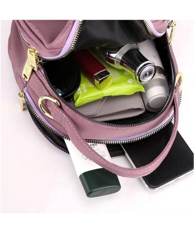 Fashion Womens Small Backpacks Shoulder Bags Solid Color Fashion Bag For Womens (Color : Yellow, Size : 9 * 8 * 5inch) 9*8*5i...