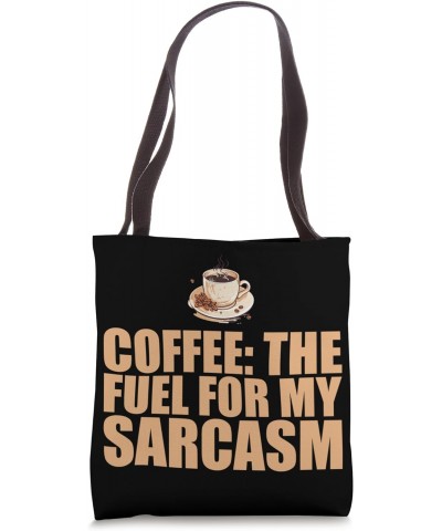 Coffee Cup Barista Coffein Morning Funny Sarcastic Coffee Tote Bag $15.53 Totes