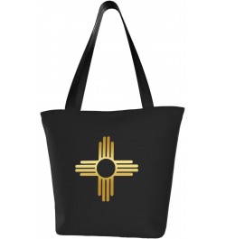 New Mexico Zia Sun Symbol Women'S Casual One Shoulder Carry Shopping Bag Large Capacity Working Storage Handbag $20.80 Should...