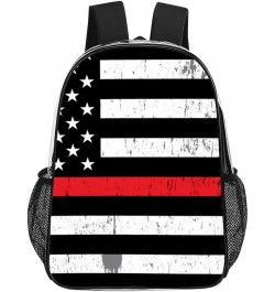 Clear Backpack Skull Usa Stars American Flag Black 17inch Clear Backpacks for Sports Game Concert Events Pattern1095 One Size...