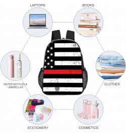 Clear Backpack Skull Usa Stars American Flag Black 17inch Clear Backpacks for Sports Game Concert Events Pattern1095 One Size...