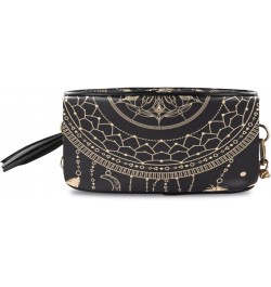 Women's Dark Dream Catcher Boho Tribal Crossbody Bag Fashion Purses Bag Cross Body Bag Shoulder Handbag with Adjustable Chain...