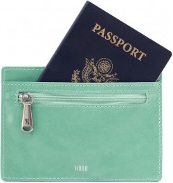 Women's Euro Slide Credit Card Case Seaglass $36.52 Hobo Bags