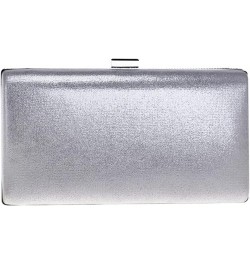 Color Splicing Dinner Bag Contracted Evening Bag Women's Clutch Single Shoulder Cross-body Bag Casual Delicate Bag Silver $37...