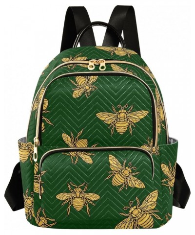 Travel Backpack Purse for Women Fashion Anti-theft Work Casual Honey Bee Green Daypack Shoulder Bag Medium Size Medium $17.39...