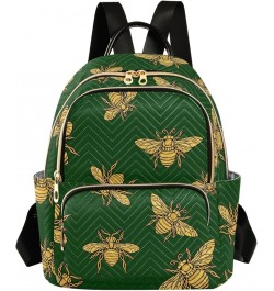 Travel Backpack Purse for Women Fashion Anti-theft Work Casual Honey Bee Green Daypack Shoulder Bag Medium Size Medium $17.39...