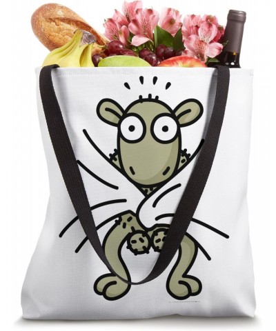 Funny Naked Lamb Cute Baby Sheep Farm Animal Farmer Country Tote Bag $9.03 Totes