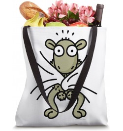 Funny Naked Lamb Cute Baby Sheep Farm Animal Farmer Country Tote Bag $9.03 Totes