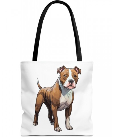 American Staffordshire Terrier Tote Bag for Women Men Casual Tote Bag Cloth Canvas Shopping Bags with Handles Cute Bags Every...