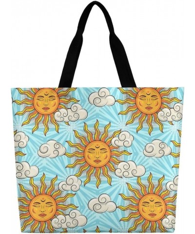 Tote Bag for Women Beach Bag Reusable Grocery Bag Shopping Bag for Travle Gym Pattern535 $15.65 Totes