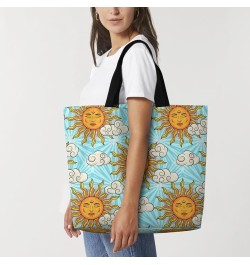 Tote Bag for Women Beach Bag Reusable Grocery Bag Shopping Bag for Travle Gym Pattern535 $15.65 Totes